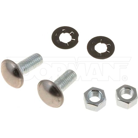 Motormite Bumper Bolt With Nuts-Stainless Steel-3/ Bumper Bolt Kit, 45364 45364